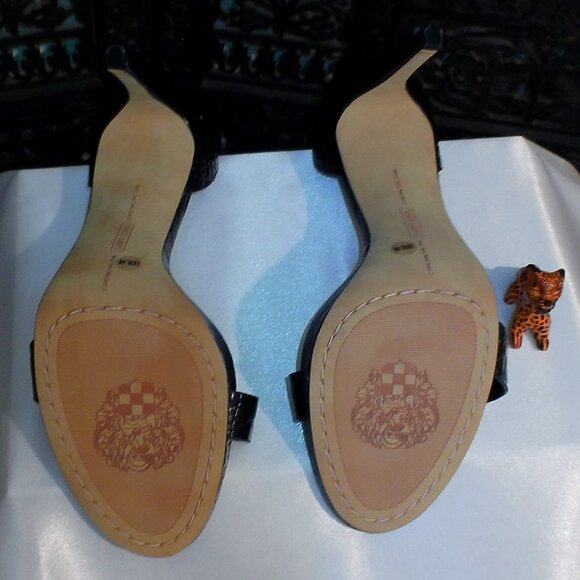 womens Vince Camuto Black Sandals Size 10 - Picture 4 of 5